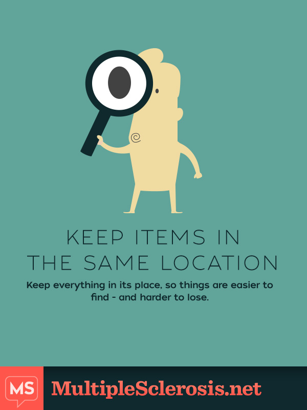 Keep Items in same location