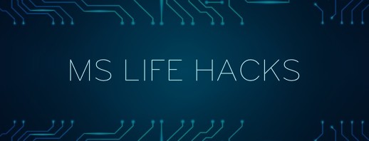 "Life Hacks" for MSers image