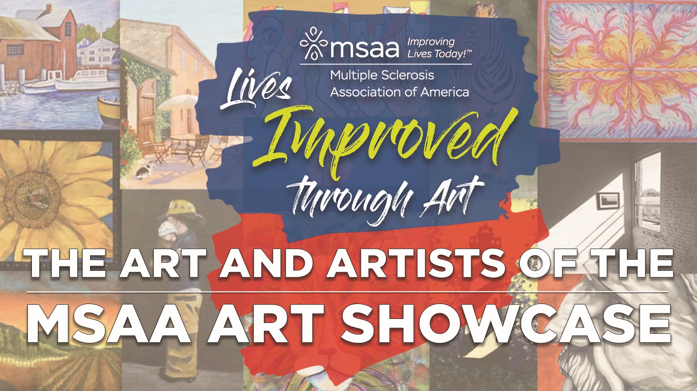 Announcement of Virtual Art Showcase from MSAA featuring Artists with MS